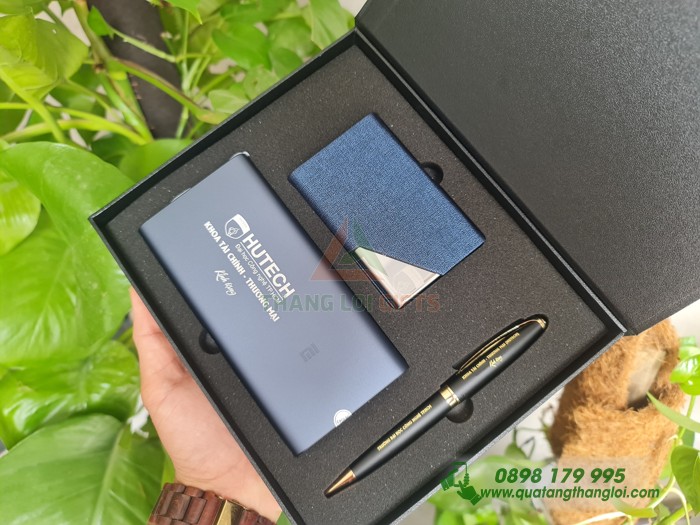 Bộ Quà Tặng Khắc logo Thương Hiệu Cao Cấp