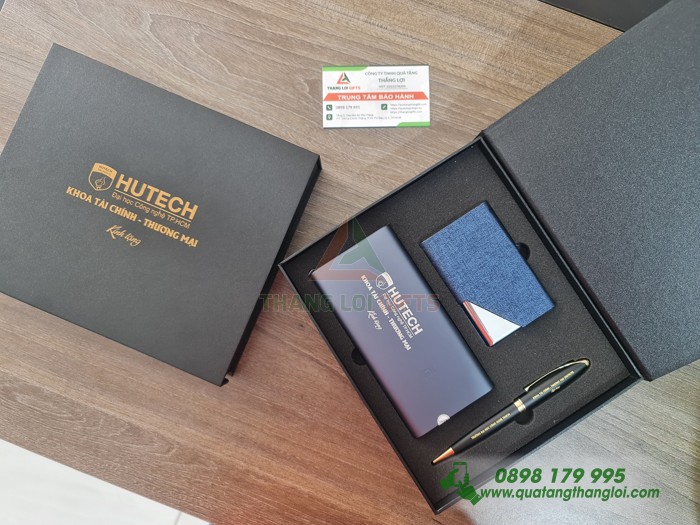 Bộ Quà Tặng Khắc logo Thương Hiệu Cao Cấp
