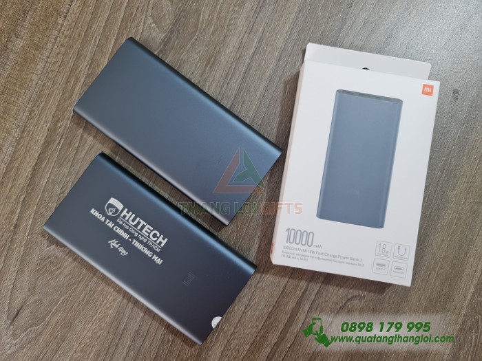 Pin sạc dự phòng XIAOMI in logo quà tặng khách hàng