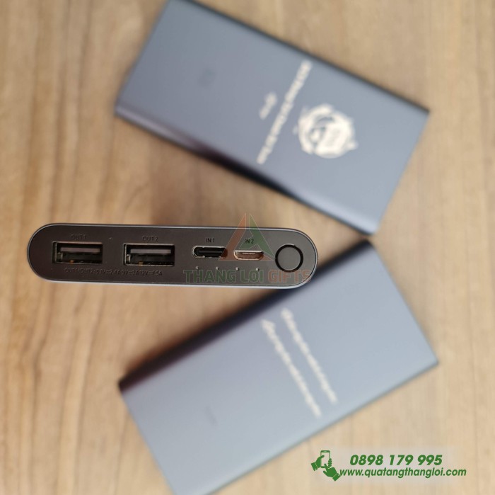 Pin sạc dự phòng XIAOMI in logo quà tặng khách hàng