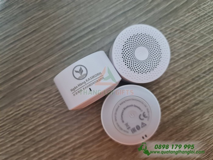 Loa Bluetooth mini + Hop Giay C in khac logo Ngân Hàng KASIKORN