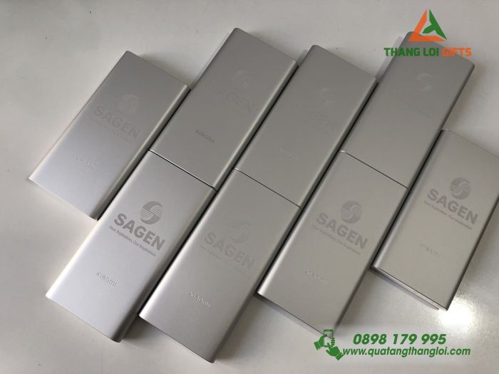 Pin Sạc Xiaomi – Khắc logo doanh nghiệp SAGEN