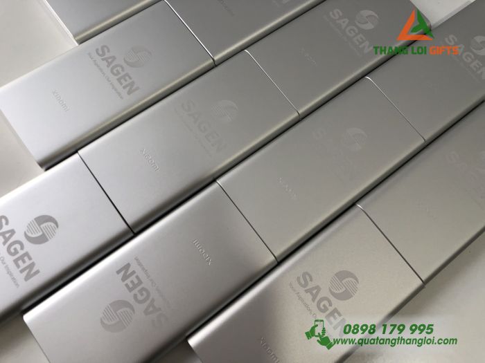 Pin Sạc Xiaomi – Khắc logo doanh nghiệp SAGEN
