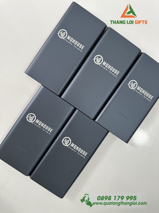 Pin Sạc Dự Phòng XIAOMI 10.000mAh - In logo MQHOUSE