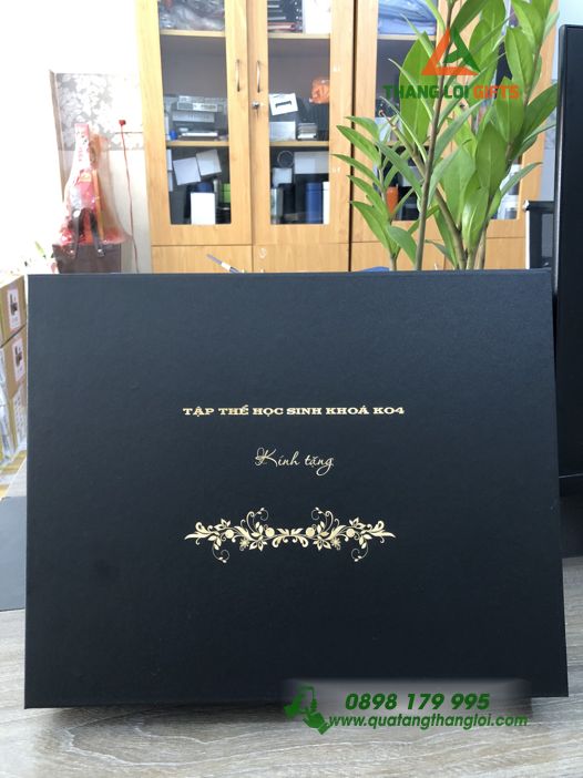 Bo giftset Binh giu nhiet, So tay & But ky - Khac Tri an Thay co