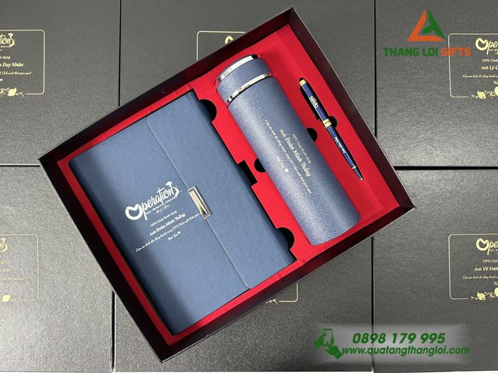 Bình giữ nhiệt Inox Cao cấp 2 lớp – Khắc logo doanh nghiệp OPS