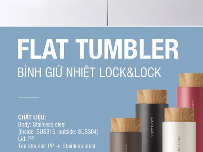 BLT 07-Binh Giu Nhiet Lock&Lock Flat nap go LHC4227(400ml)