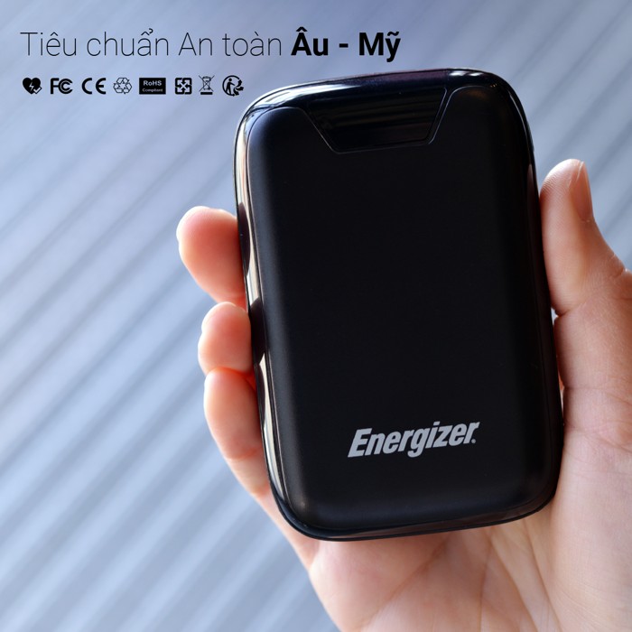 Pin Sac Du Phong Energizer 10000mAh - UE10042 in logo 