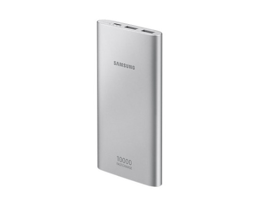 Pin Sạc Dự Phòng Samsung 10000mAh chính hãng - màu Trắng Bạc khắc logo