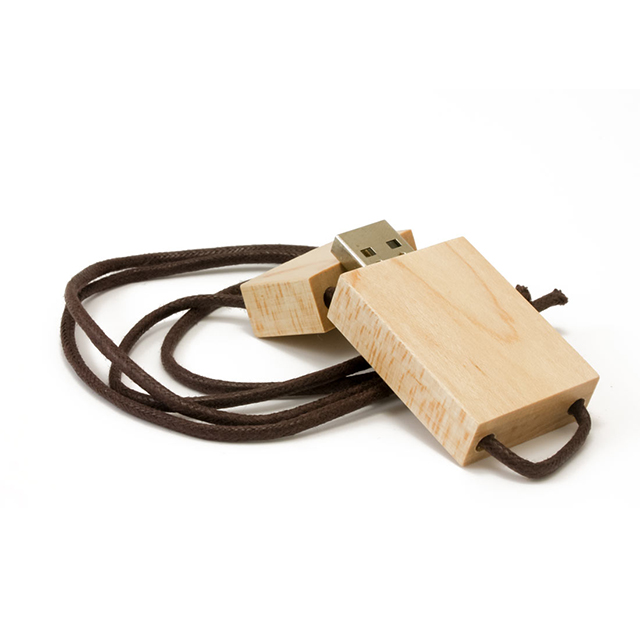 UGT 03 - USB vỏ gỗ dây rút in logo UGT 03 - USB vỏ gỗ dây rút in logo