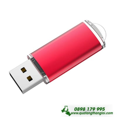 UKT 08 - USB kim loai nap day in khac logo qua tang doanh nghiep 