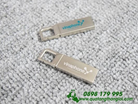 UKT 27 - USB kim loai moc khoa in logo doang nghiep