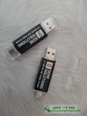 UNT 04 - USB Vỏ nhựa in logo quà tặng khách hàng