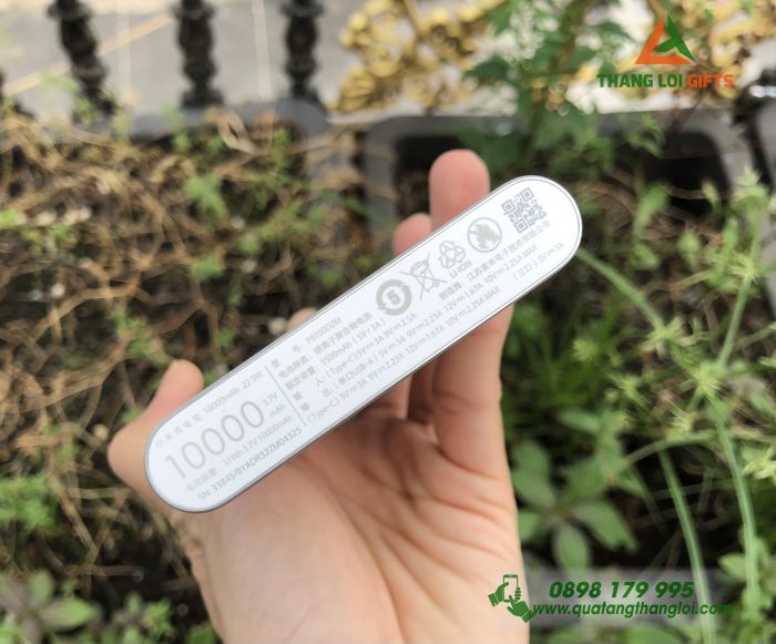 Pin Sạc Xiaomi - Khắc logo doanh nghiệp SAGEN