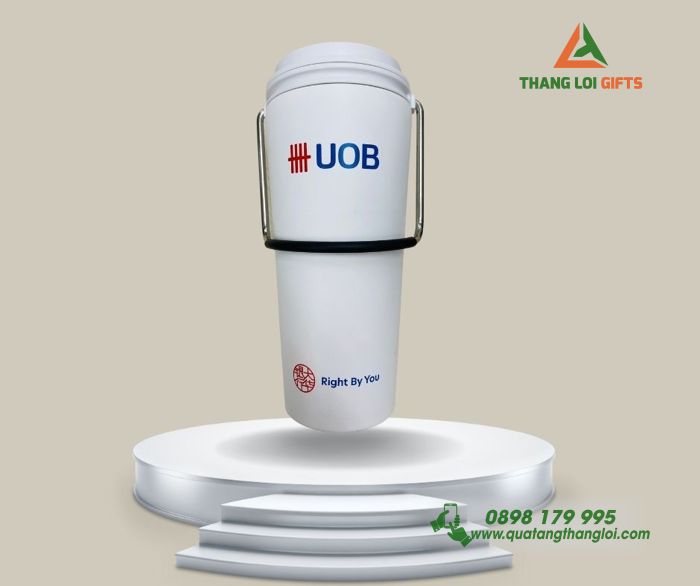 Ly Giữ Nhiệt LocknLock 540ml in logo UOB