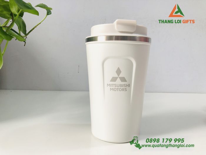 Ly giu nhiet Coffe Mug 380ml - Khac logo MITSUBISHI MOTOR 