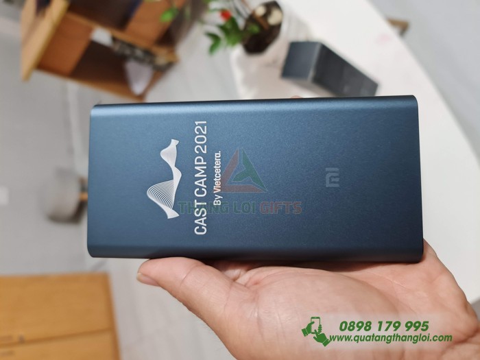 Chia Sẻ Năng Lượng: Pin Sạc 10000mAh In Logo CAST CAMP 2021