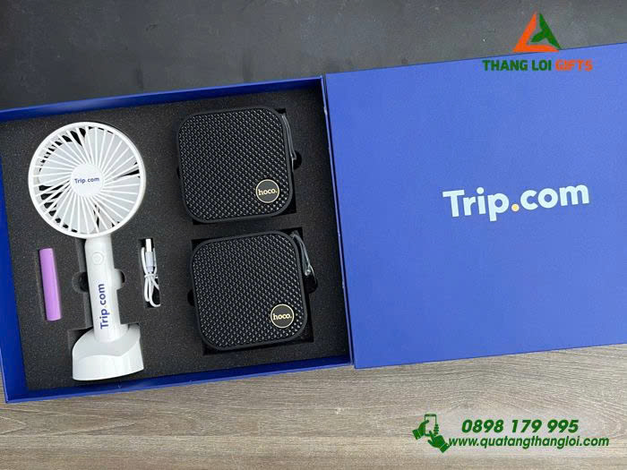 GST 69 – Bộ Quà Tặng In Logo (Loa Bluetooth & Quạt mini cầm tay) GST 69 – Bộ Quà Tặng In Logo (Loa Bluetooth & Quạt mini cầm tay)