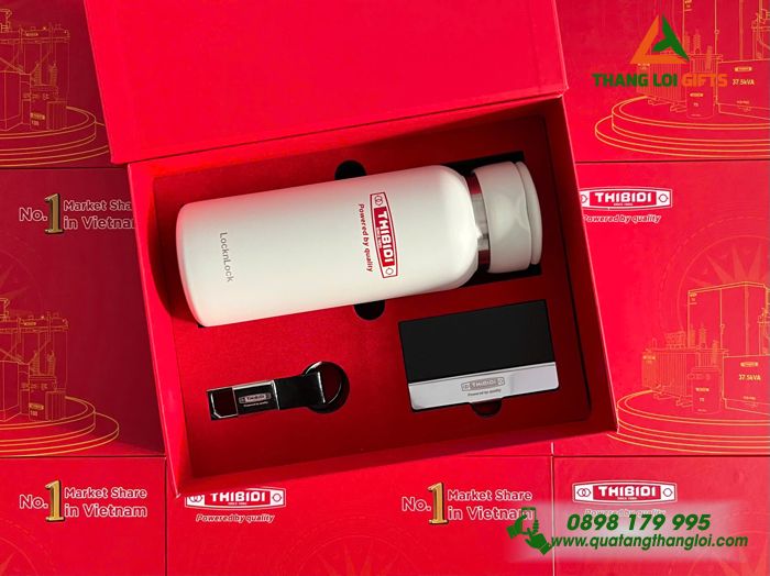 GST 66 – Bộ Quà Tặng In Logo (Bình, Hộp đựng Namecard & Móc khóa) GST 66 – Bộ Quà Tặng In Logo (Bình, Hộp đựng Namecard & Móc khóa)